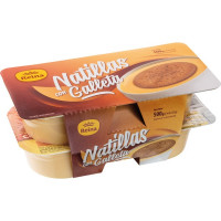 REINA natillas con galleta pack 4 unidades 125 g