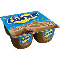 DANONE DANET natillas sabor café pack 4 unidades 115 g