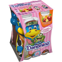 DANONE DANONINO Bebedino petit líquido sabor tutti-frutti pack 4 unidades 100 g