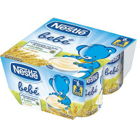 NESTLE BEBE yogur con cereales pack 4 unds. 100 g