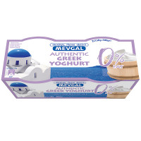 MEVGAL yogur griego natural 0% m.g. pack 2 unidades 150 g