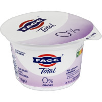 FAGE Total yogur griego natural desnatado 0% m.g. alto en proteínas sin azúcares añadidos sin azúcares añadidos envase 170 g