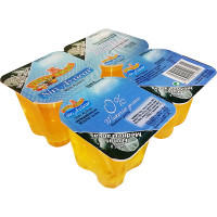 YELLI FRUT gelatina frutas mediterráneas sin azúcar pack 4 envase 100 g