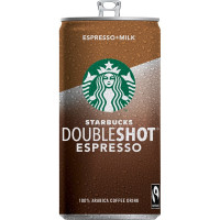STARBUCKS Doubleshot Expresso bebida láctea de café con leche lata 200 ml