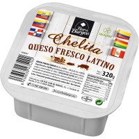 FLOR DE BURGOS Chelita queso fresco latino envase 320 g