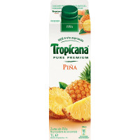 TROPICANA PURE PREMIUM zumo de piña 100% fruta exprimida envase 1 l