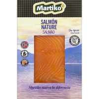 MARTIKO salmón nature noruego sin azúcar en lonchas envase 80 g