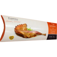 LECHALBUR cordero lechal cuarto trasero pre-asado envase 1 kg