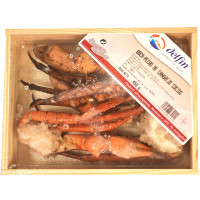 DELFIN cangrejo bocas y pechos cocidos caja 400 g neto escurrido