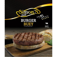 SIMON`S hamburguesa de vaca y buey envase 200 g