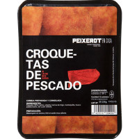PEIXEROT croquetas de pescado 8 unidades estuche 300 g