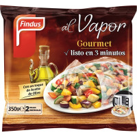 FINDUS menestra gourmet al vapor 2 bolsas individuales bolsa 350 g