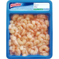 PESCANOVA gamba roja pelada bandeja 400 g neto escurrido