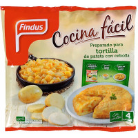 FINDUS COCINA FACIL preparado para tortilla de patata con cebolla envase 550 g