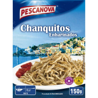 PESCANOVA Chanquitos enharinados sin gluten y sin lactosa bolsa 150 g