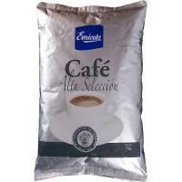 EMICELA café natural Alta Selección en grano paquete 1 kg