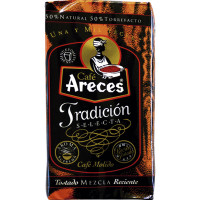 ARECES Tradición café molido mezcla 50-50 paquete 250 g