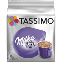 TASSIMO chocolate Milka estuche 8 cápsulas
