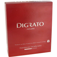 DIGRATO Minuetto café descafeinado molido de tueste natural 15 cápsulas intensidad 6 estuche 90 g