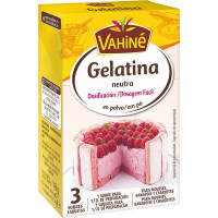 VAHINE gelatina neutra en polvo envase 18 g