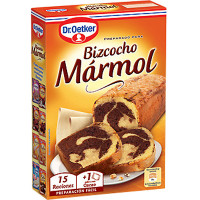 DR.OETKER preparado para cocinar bizcocho mármol pack 2 envases 400 g con regalo de un molde