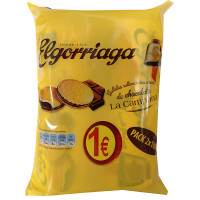 ELGORRIAGA galletas rellenas con crema de chocolate La Campana (pack 2 x 180) paquete 360 g