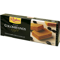 REGLERO Colombianos barquillos rellenos de crema de café estuche 260 g