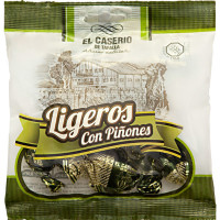 EL CASERIO DE TAFALLA caramelos blandos ligeros con piñones sin gluten bolsa 85 g