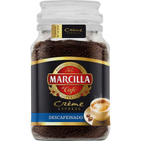 MARCILLA Creme Express café soluble descafeinado frasco 200 g