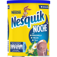 NESTLE NESQUIK Noche cacao instantáneo con tila, melisa y manzanilla sin gluten envase 400 g