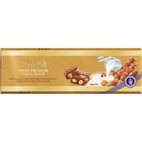 LINDT SWISS PREMIUM chocolate con leche y avellanas tableta 300 g