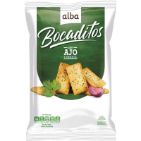 ALBA bocaditos de pan con ajo y perejil bolsa 110 g
