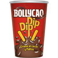 BOLLYCAO Dip palitos de pan y crema al cacao bote 117 g
