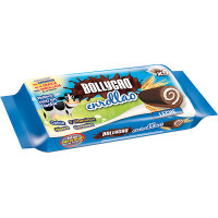 BOLLYCAO Enrollao Leche con relleno rico en leche 5 unidades envase 175 g