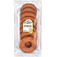 EIDETESA rosquetes de naranja bandeja 400 g