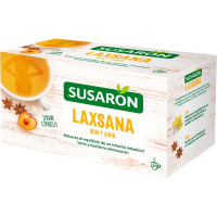 SUSARON Laxana tisana con sen y anís facilita el tránsito intestinal estuche 20 bolsitas