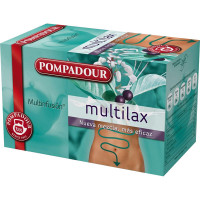 POMPADOUR Multilax multinfusión 20 bolsitas estuche 30 g