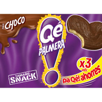 QE palmera de chocolate x3 uds 144 g