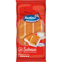 MARTINEZ sobaos pequeños 20 unidades bolsa 350 g