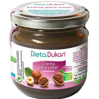 DIETA DUKAN crema de chocolate y avellanas para untar con edulcorante envase 220 g