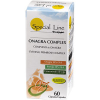 SPECIAL LINE Onagra Complex concentrado de onagra rico en isoflavonas bote 40 g (60 cápsulas x 670 mg)