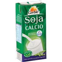 GERBLE bebida de soja natural con calcio envase 1 l