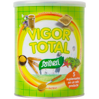 SANTIVERI Vigor total levadura de cerveza con lecitina polen algas y germen de trigo bote 400 g