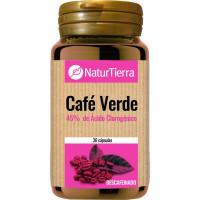 NATURTIERRA café verde descafeinado 45% ácido clorogénico envase 30 cápsulas