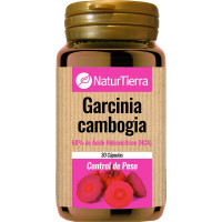 NATURTIERRA Control de peso garcinia cambogia 60% ácido Hidroxicítrico envase 30 cápsulas