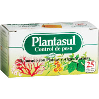 PLANTASUL infusión para el control de peso envase 25 unidades