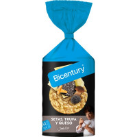 BICENTURY tortitas de maíz sabor setas, trufa y queso por Jordi Cruz bolsa 124 g