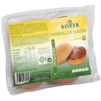 BEIKER panecillos dulces sin gluten envase 200 g