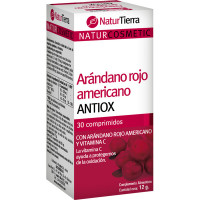 NATURTIERRA Natur Cosmetic arándano rojo americano con vitamina C envase 30 comprimidos