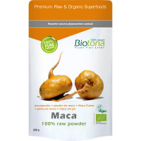 BIOTONA maca en polvo aporta energía y vitalidad 100% ecológica envase 200 g